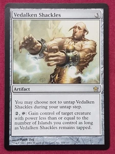 Magic The Gathering FIFTH DAWN VEDALKEN SHACKLES tarjeta de artefacto Magic The Gathering Magic The Gathering - Imagen 1 de 2