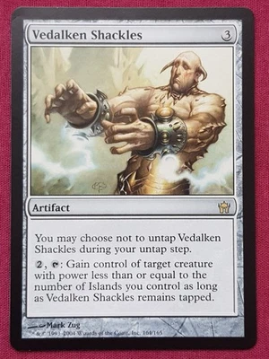 Magic The Gathering FIFTH DAWN VEDALKEN SHACKLES artifact card MTG - Image 1 of 2