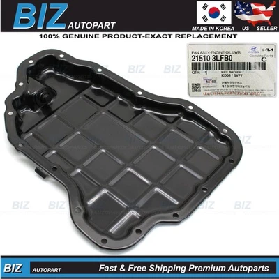 Genuine Engine Oil Pan for 19-25 Palisade Cadenza Sorento Telluride 21510-3LFB0 Foto 1 de 4