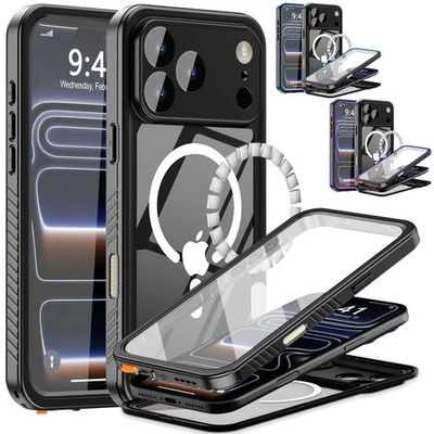 For iPhone 17 Pro Max 17 AIR Shockproof Case Waterproof Heavy Duty Full Cover - Image 1 of 4