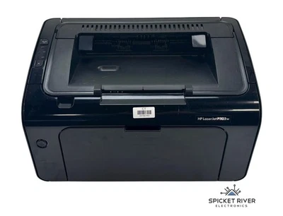 HP LaserJet P1102w Monochrome Wireless Desktop Office Laser Printer - READ - Image 1 of 4