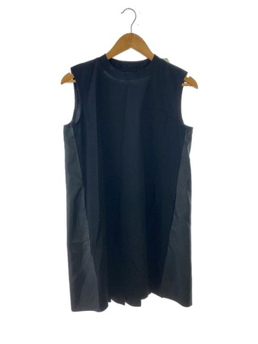 Abito Sacai Altro Cotone Jersey X Nylon Twill 1 Nero 24 07309