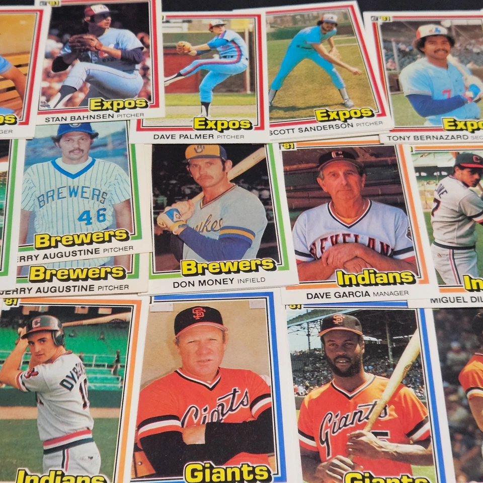 1981 DONRUSS BASEBALL YOU PICK 433-600 SEE SCANS OF EVERY CARD & OTHER LISTINGS - Image 1 of 1