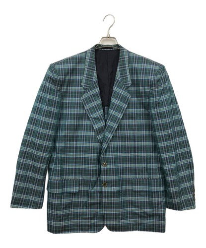 Giacca sartoriale Christian Dior MONSIEUR Check verde taglia L