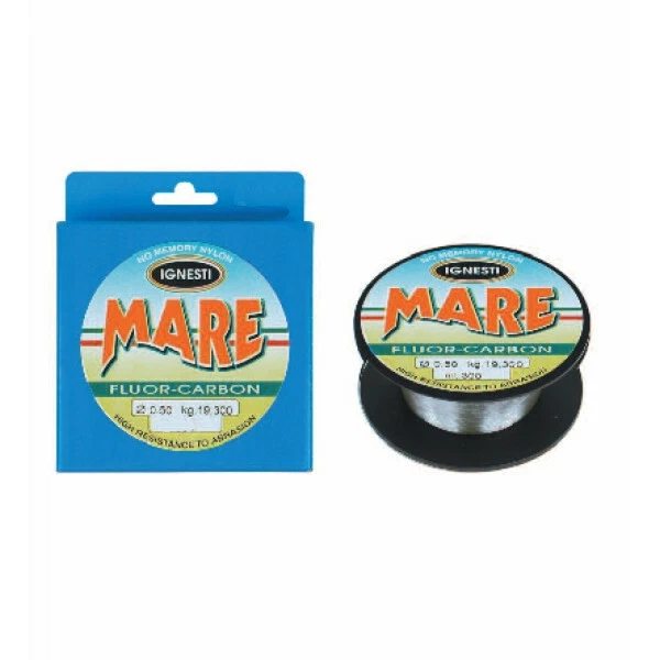 FILO MULINELLO IGNESTI MARE 300 mt FLUOROCARBON COLORE TRASPARENTE - Immagine 1 di 1