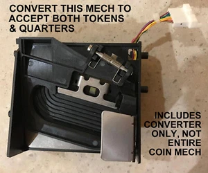 CONVERTIR MÁQUINAS PACHISLO OLYMPIA / HEIWA / LUSTER / NEWGIN PARA ACEPTAR CUARTOS - Imagen 1 de 4