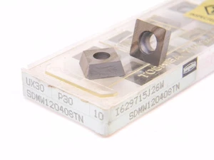 (10 PCS) TUNGALOY SDMW 120408TN GRADE: UX30 CARBIDE INSERTS - Picture 1 of 1
