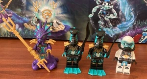 LEGO Ninjago 71754 Minifigure Lot-Prince Kalmaar, Maraay Guard, Zane Scuba Gear - Picture 1 of 6