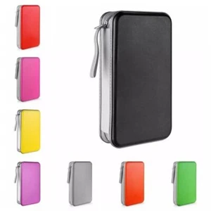 Plastic CD Storage Holder Double-side CD Sleeve Portable Album Hard Box Home - Photo 1/17