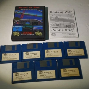 Acorn Archimedes A3000 A5000 Game 4th Dimension Birds of War Flight Sim - Picture 1 of 1