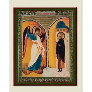 MIRACLE OF THE MICHAEL Orthodox Icon 4 1/4" x 3 1/2" - Picture 1 of 1