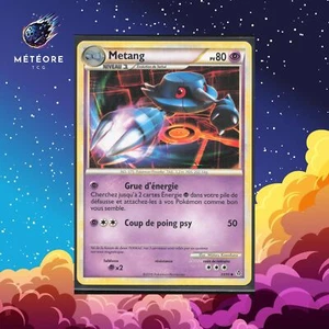 Pokemon Card Metang 33/95 HGSS French Unleash - Picture 1 of 2