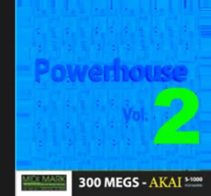 Midi Mark Power House Vol. 2 for Akai s1000, s-1000, - Picture 1 of 1