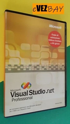 Microsoft VISUAL STUDIO.net Professional - Evaluation Version - NUOVO NEW SEALED - Imagen 1 de 2