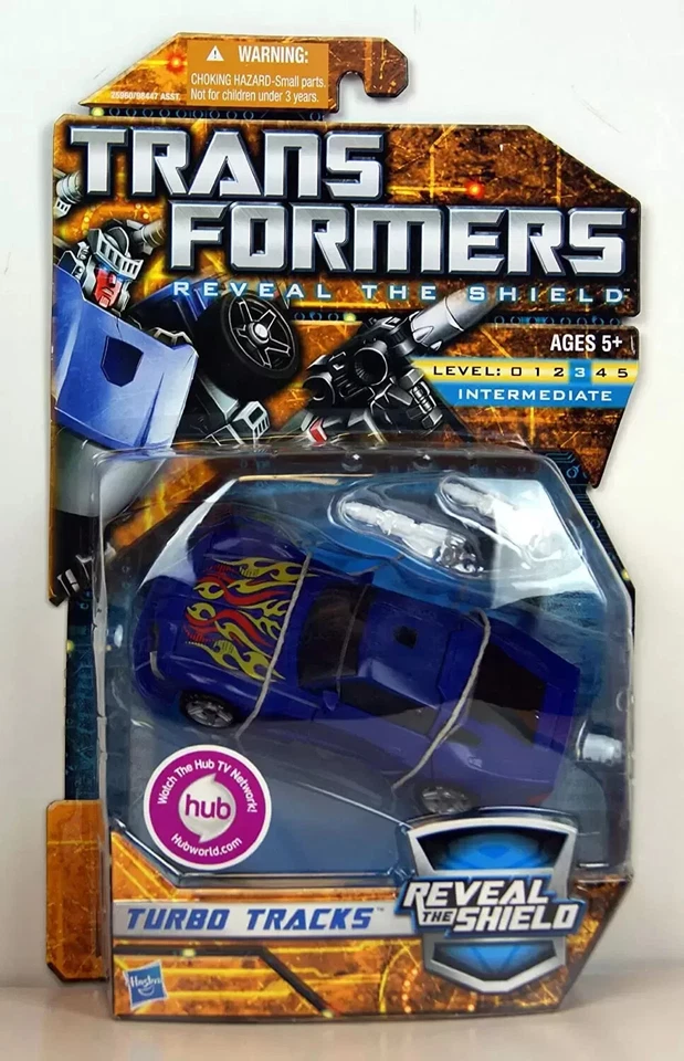 Transformers: Reveal the Shield-Turbo Tracks Deluxe Class Action Figure - Hasbro - Image 1 of 1