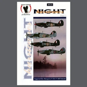 1/48 Eagle Strike Decals 48124, Night Hurricanes Mk. IIC - Picture 1 of 4