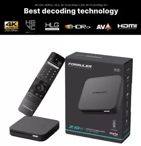 New Formuler Z10 SE Android 10 Single Band WiFi 2+16GB 4K Smart Media Player Box - Picture 1 of 11