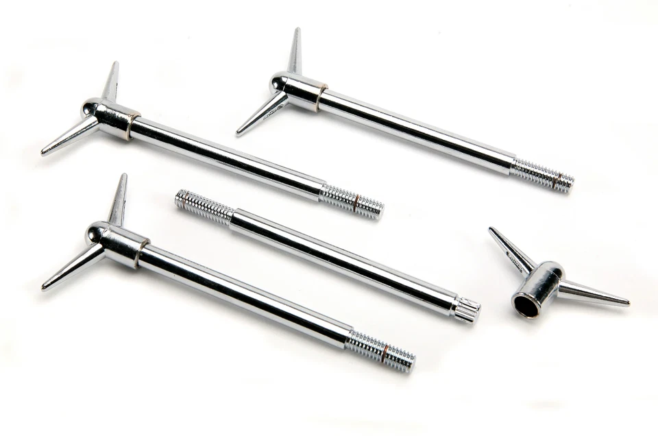 Valve Cover Y-Wing Bolts 5/16 - 18 x 5/8" Chrome Ford FE 352 427 Pontiac V8 - Image 1 of 1