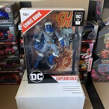 McFarlane   CAPTAIN COLD 7    FIGURE WITH THE FLASH COMIC  PAGE PUNCHERS    INSTK