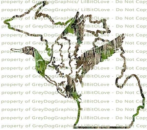 Camuflaje Camuflaje Michigan Pato Cazador Caza Vinilo Calcomanía Adhesivo Aves Dracos - Imagen 1 de 1