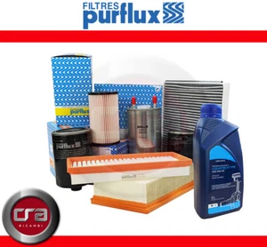 KIT TAGLIANDO PURFLUX 3 FILTRI FIAT PANDA 1.1 1.2 BENZINA 169 + 3LT OLIO 10W40 - Imagen 1 de 2
