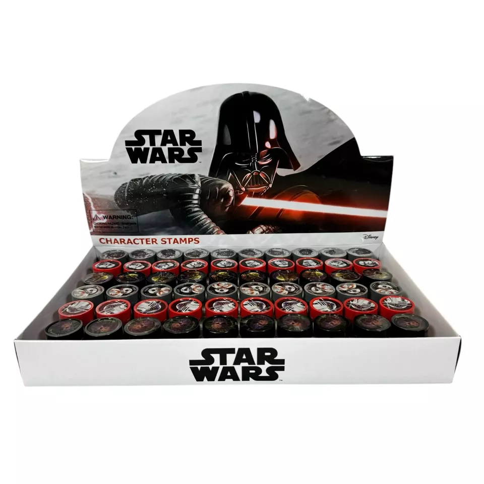 Disney Star Wars Self Ink Stamps Birthday Party Favors Gift Bag Filler Stampers - Image 1 of 4