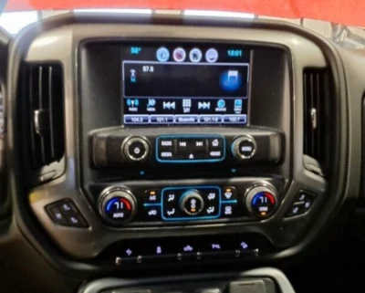 2015-2016 CHEVROLET SILVERADO 1500 2500 Radio Panel W/8" INCH SCREEN GENUINE OEM - Image 1 of 4