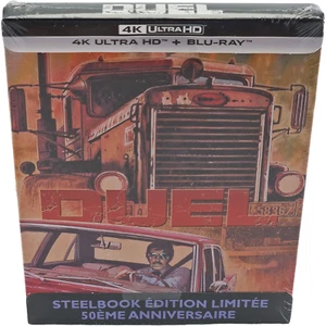 Duel 4K Ultra HD+Blu-ray SteelBook France Limitée 50ème Steven Spielberg 2024 B - Foto 1 di 8