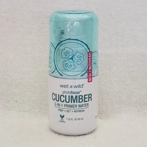 WET N WILD Photofocus 3-IN-1 Primer Water, Cucumber, 1.52 fl oz - Picture 1 of 2