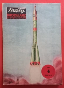 Modellbaubogen Maly Modelarz 4/1980, Statek kosmiczny SOJUZ-30 in 1:100 - Picture 1 of 7