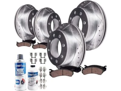 Kit de pastillas de freno y rotor para Hummer H2 2003-2009 eje Detroit 46894RV Foto 1 de 2