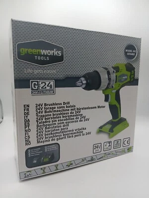 Geenworks 24v cordless brushless driver GD24DD (no battery no charger)TOOL SHELF - Image 1 of 4