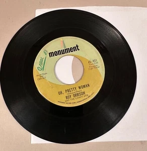 Roy Orbison, Oh Pretty Woman, 45 Record VG, Monument Records - Picture 1 of 2