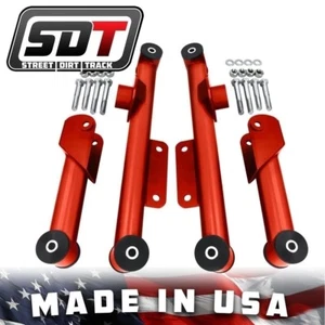 For 1979-2004 Mustang GT LX Cobra Red Rear Upper Lower Control Arms Kit Hardware - Bild 1 von 3