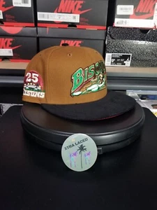Casquette ajustée exclusive New Era 59FIFTY Buffalo Bisons 7 3/8 BORD VELOURS CÔTELÉ - Photo 1/6