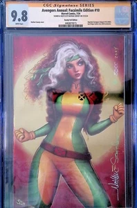 Avengers V1 Anual #10 Facsímil SDCC Variante de Lámina CGC 9.8 Firmado por Szerdy - Imagen 1 de 5
