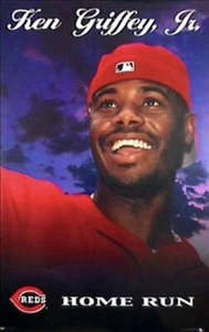 Ken Griffey Jr Cincinnati Reds Home Run Poster Factory Sealed New! Rare Reds - Picture 1 of 3