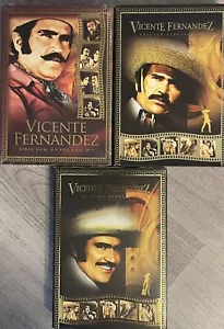 VICENTE FERNANDEZ 12 Películas DVD Lot LA LEY DEL MONTE y mas Spanish - Imagen 1 de 3