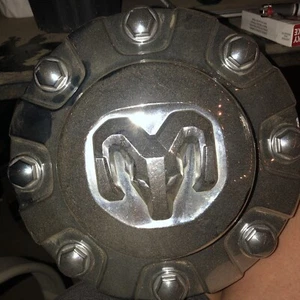 🇺🇸 19-25 Dodge Ram 3500 Dually Front Chrome Wheel Hubcap Center Cap 62497B - Picture 1 of 9