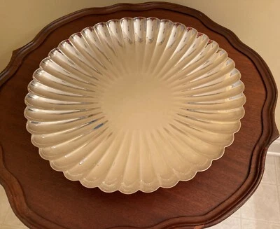 Silver Serving Tray, Reed & Barton, Scalloped design - Image 1 of 3