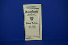 1939 Pennsylvania Railroad Timetable New York Washington Form 79 1st Ed.