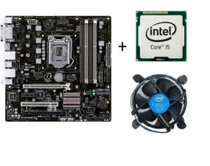 Kit Asus Scheda Madre socket lga 1150 con cpu processore Intel quad core i5 4570 - Foto 1 di 3