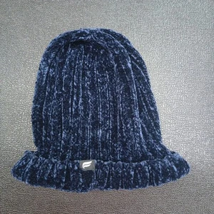 Sombrero tobogán de felpa azul real talla única para mujer - Imagen 1 de 11