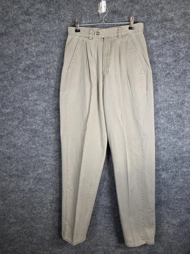 Vintage Patagonia Duster Pleated Pants Womens 8 High Waist Trousers 90s - Image 1 of 4