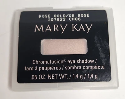 NWOB Mary Kay Chromafusion Eye Shadow "Rose Gold" #107622 Shimmer .05oz NEW - Image 1 of 2