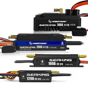 TFL Hobbywing SeaKing V4 120A 160A 200A 300A Water cooling ESC for RC Model Boat - Picture 1 of 8
