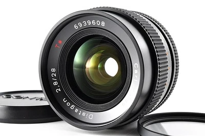 Lente [QUASE PERFEITA+++] Contax Carl Zeiss Distagon T* 28mm F/2.8 MMJ MF JAPÃO - Imagem 1 de 4