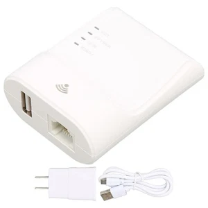 Wireless Usb Print Server 10/100Mbps Adaptive 480Mbps Transmission Small S HOM - Photo 1/12