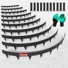 33ft. Galvanized Steel Landscape Edging (10-Pack) – 40" Metal Edging for L