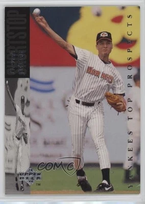 Béisbol de ligas menores de cubierta superior 1994 Derek Jeter #185 Salón de la fama Foto 1 de 2